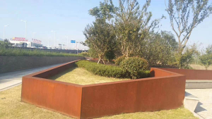 平湖耐候钢挡土墙